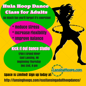 Adult Hoop Dance Class East Lansing